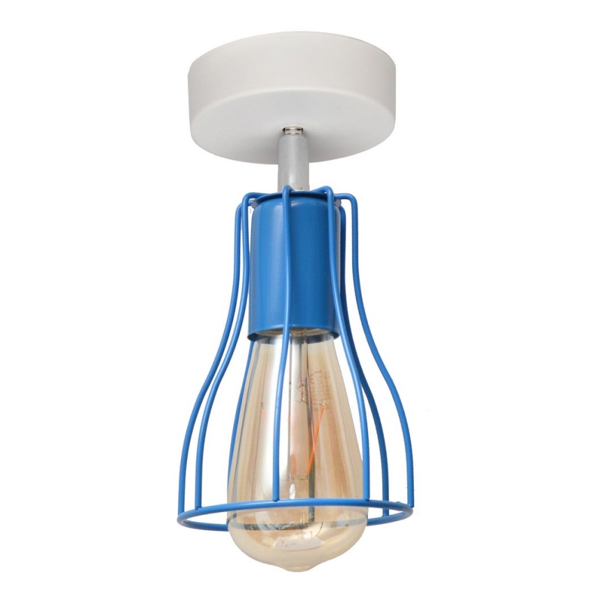 Pritvirtinamas sietynas TUBE II 1xE27/15W/230V mėlynas