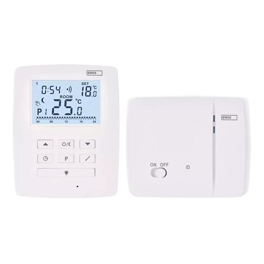 Programuojamas termostatas 230V+2xAA