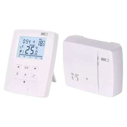 Programuojamas termostatas 230V+2xAA