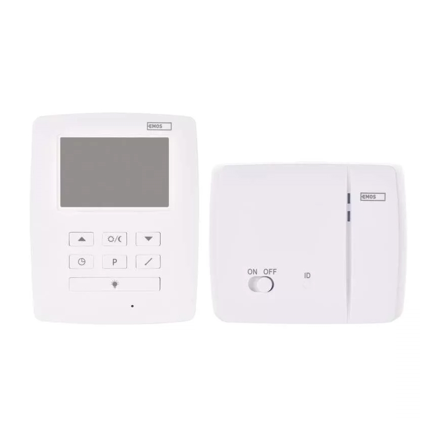 Programuojamas termostatas 230V+2xAA