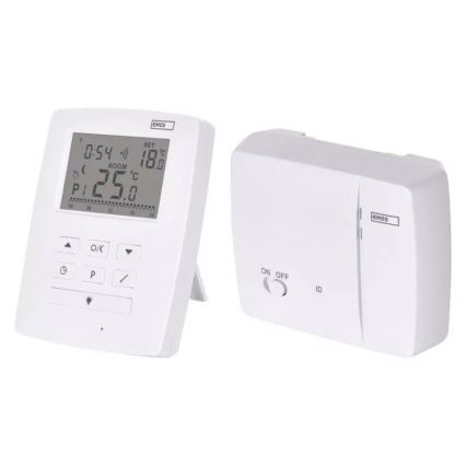 Programuojamas termostatas 230V+2xAA