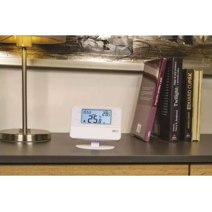 Programuojamas termostatas 230V + 2xAA