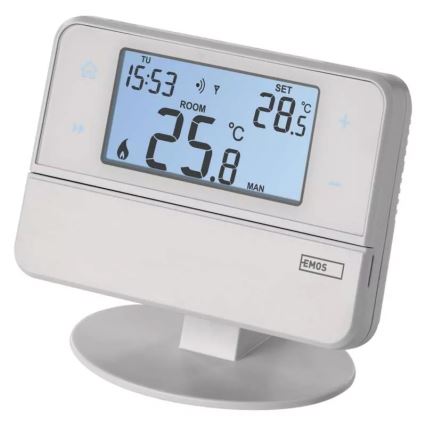 Programuojamas termostatas 230V + 2xAA