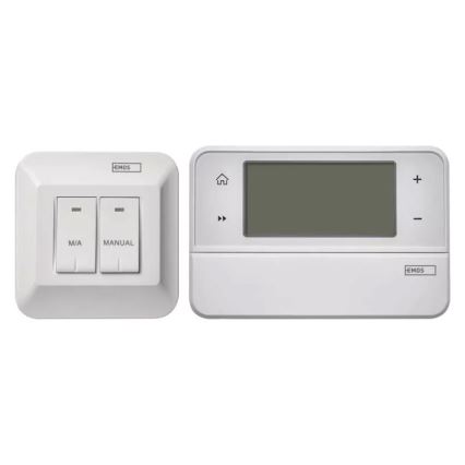 Programuojamas termostatas 230V + 2xAA