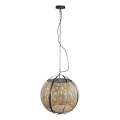 PTMD - Liustra ant grandinės BAYU 1xE27/40W/230V, skersmuo 50 cm
