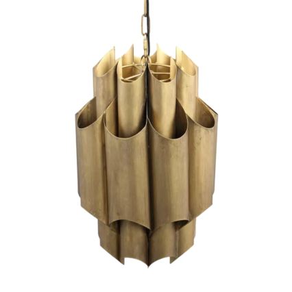 PTMD - Liustra ant grandinės TERRIN 1xE27/40W/230V Ø 33 cm