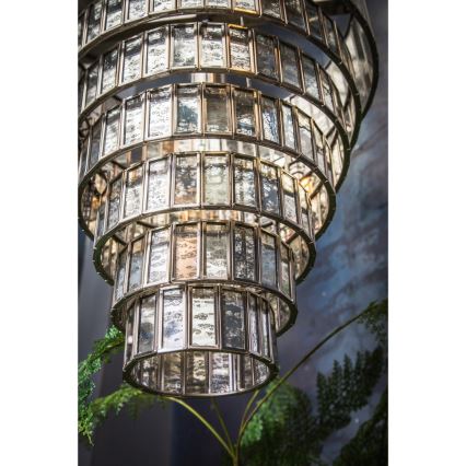 PTMD - Pakabinama liustra CEYLIN su grandine 1xE27/40W/230V, skersmuo 40 cm