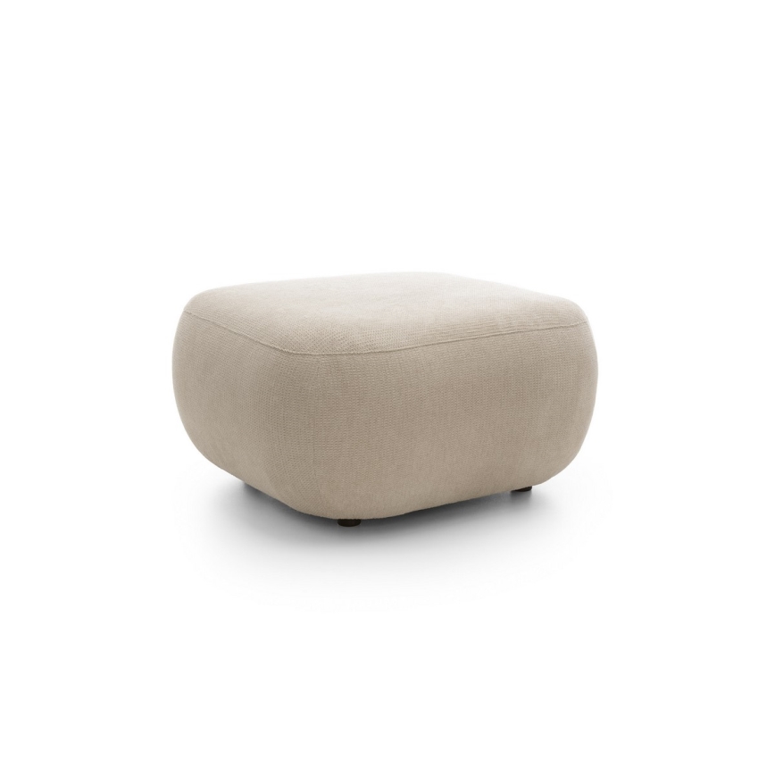 Pufas OLBIA 75x75 cm smėlio spalvos