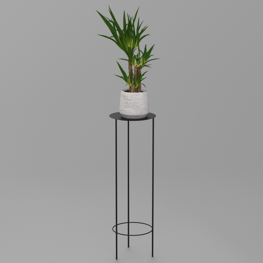 Puķu statīvs 100x32 cm juodas