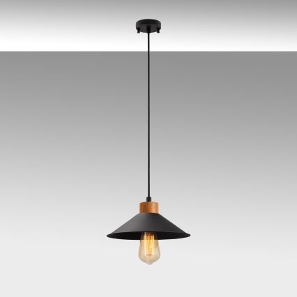 Puošmena MANAVGAT 1xE27/40W/230V juoda/ruda