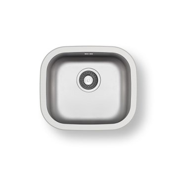 Pyramis 100080101 - Virtuvinė kriauklė KIBA SQUARE 46,5x40,5 cm