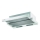 Pyramis 65040001 - Virtuvės gaubtas SLIDING NT 60 cm balta