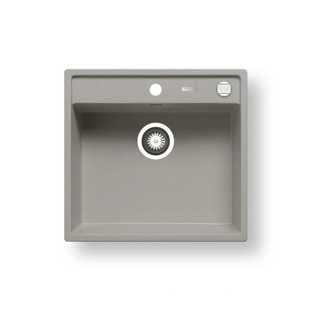 Pyramis 70058401 - Virtuvės kriauklė CAMEA 50x53 cm granito/pilka