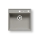 Pyramis 70058401 - Virtuvės kriauklė CAMEA 50x53 cm granito/pilka