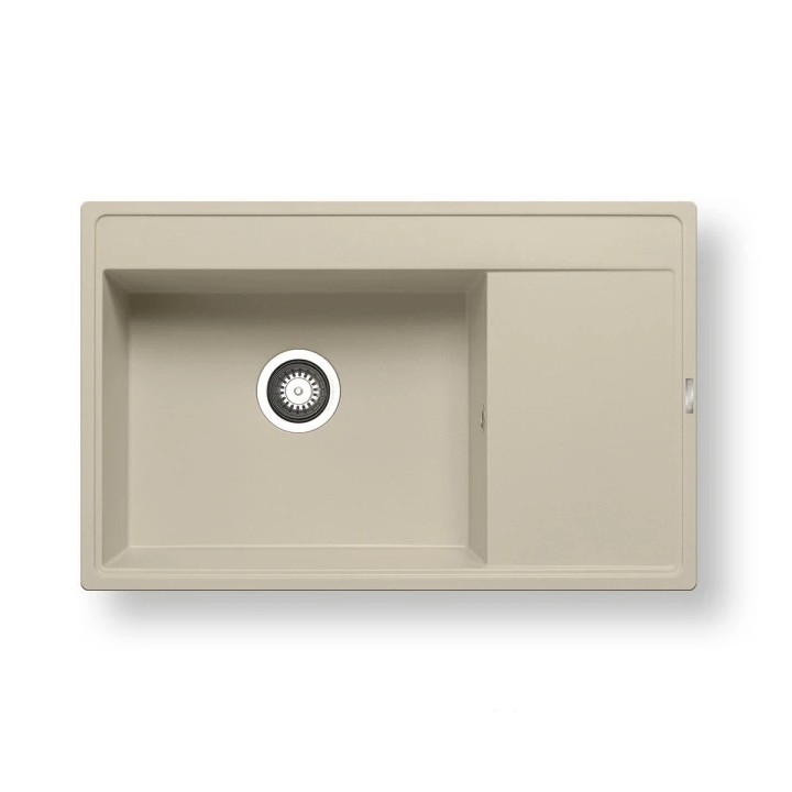 Pyramis 70074201 - Virtuvės kriauklė CAMEA 79x50 cm granito/smėlio spalva