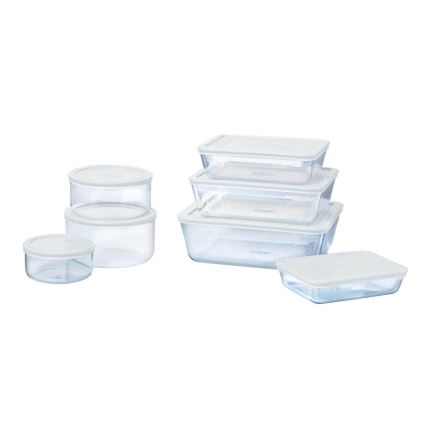 PYREX stiklinė maisto talpykla 2,6 l