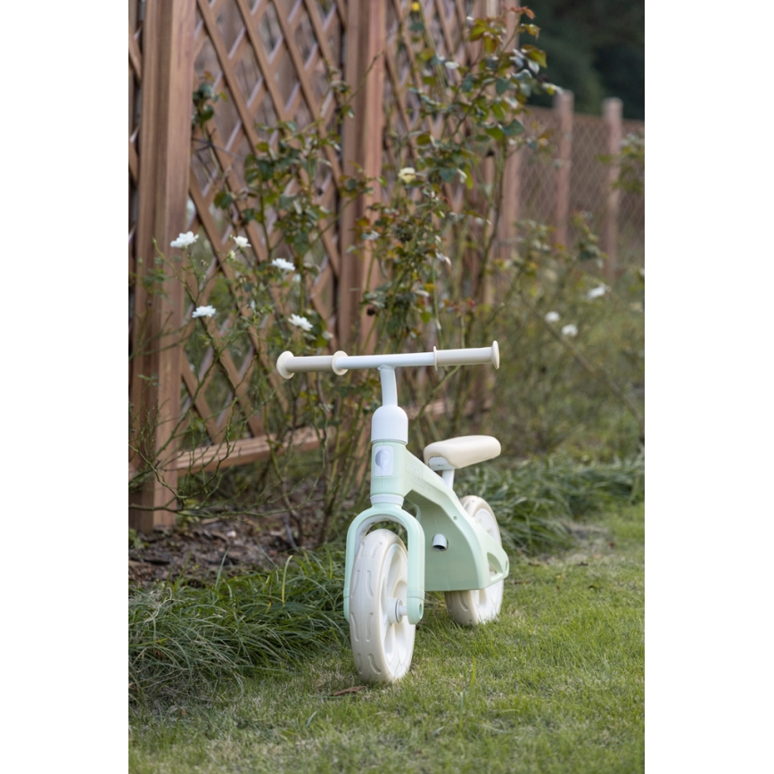 QPlay - balansinis dviratukas TECH, mėtų spalvos
