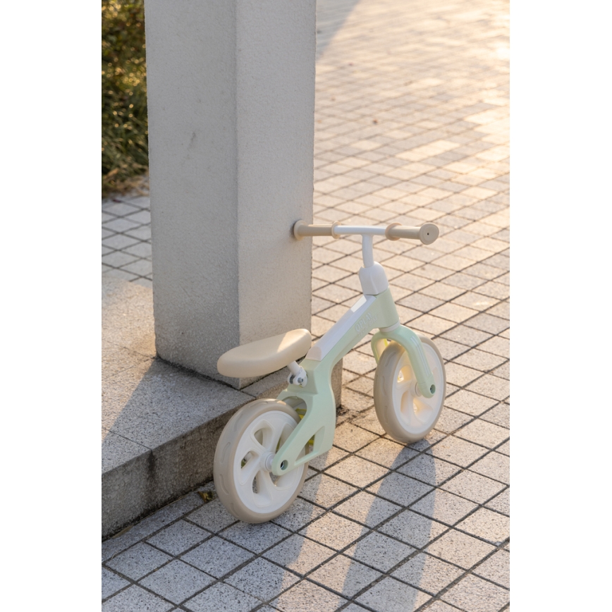 QPlay - balansinis dviratukas TECH, mėtų spalvos