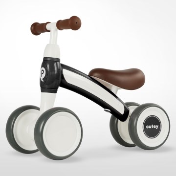 QPlay - Stumiamas dviratis CUTEY-5 juoda