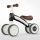 QPlay - Stumiamas dviratis CUTEY-5 juoda