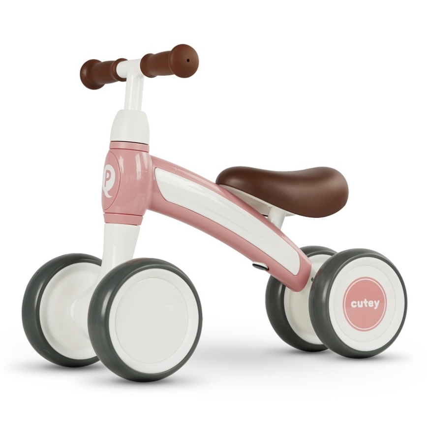QPlay - Stumiamas dviratis CUTEY-5  rausva