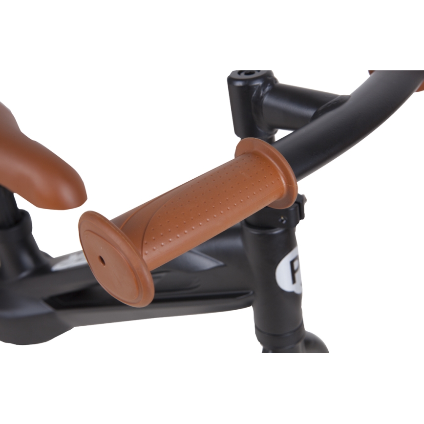 QPlay - Stumiamas dviratis RACER AIR juoda/ruda