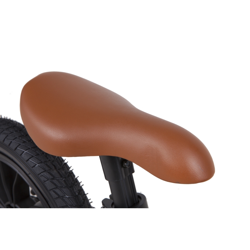 QPlay - Stumiamas dviratis RACER AIR juoda/ruda