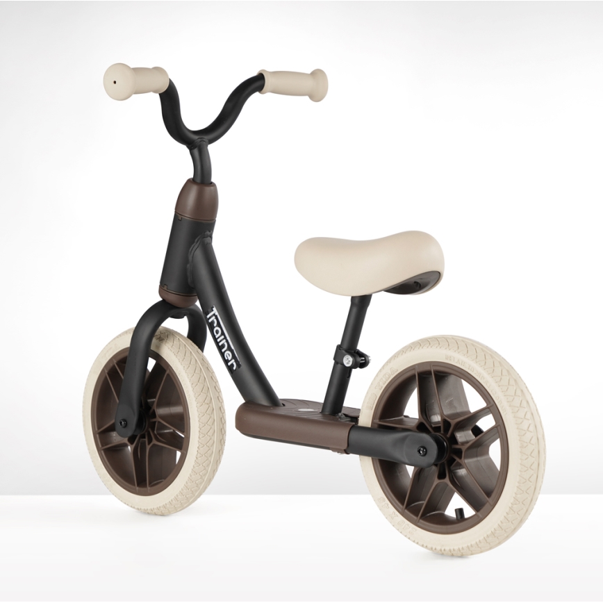QPlay - Stumiamas dviratis TRAINER juoda