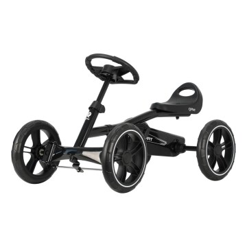 QPlay - Vaikiškas keturratis GO KART juodas