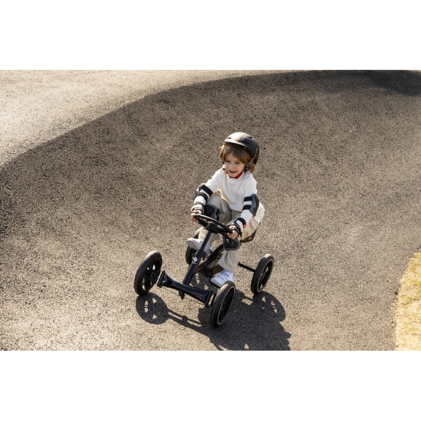 QPlay - Vaikiškas keturratis GO KART žalias