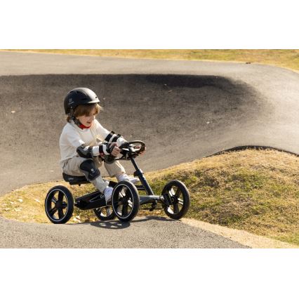 QPlay - Vaikiškas keturratis GO KART žalias