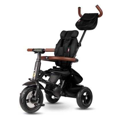 QPlay - Vaikiškas triratis RITO DELUXE (Limited special edition) juoda