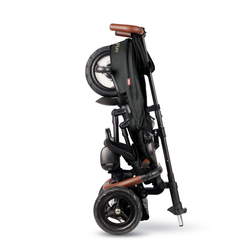 QPlay - Vaikiškas triratis RITO DELUXE (Limited special edition) juoda