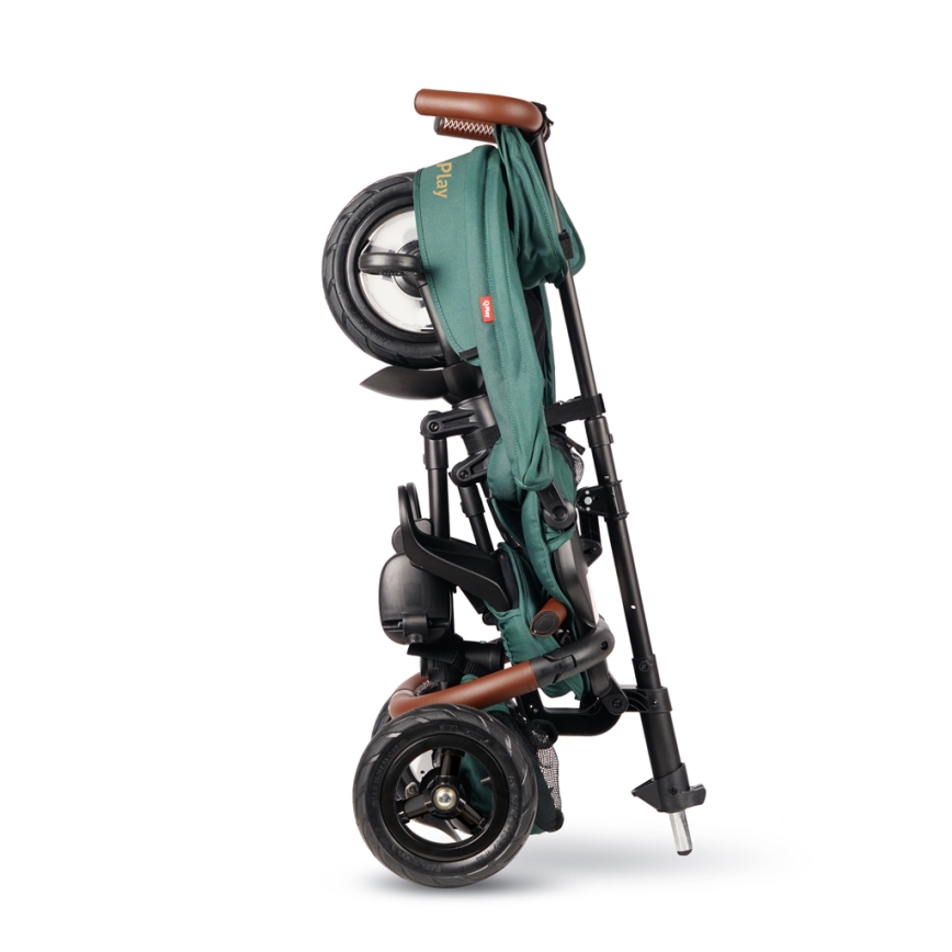 QPlay - Vaikiškas triratis RITO DELUXE (Limited special edition) žalia