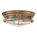 Quintiesse - Lauko lubinis šviestuvas HADRIAN 2xE27/40W/230V skersmuo 30,5 cm IP44 bronzinis