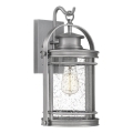 Quintiesse - Lauko sieninis šviestuvas BOOKER M 1xE27/60W/230V IP44 matinis chromas
