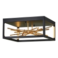 Quintiesse - LED lubinis šviestuvas STYX LED/8W/230V juoda/auksinė