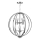 Quintiesse - MONDO pakabinama LED liustra ant laido 8xG9/3W/230V, skersmuo 71,3 cm, blizgus chromas