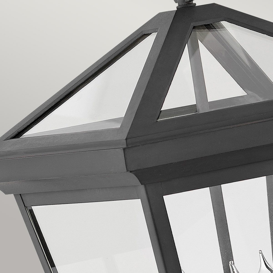 Quintiesse - Lauko sieninis šviestuvas ALFORD L 3xE14/40W/230V IP44 juodas