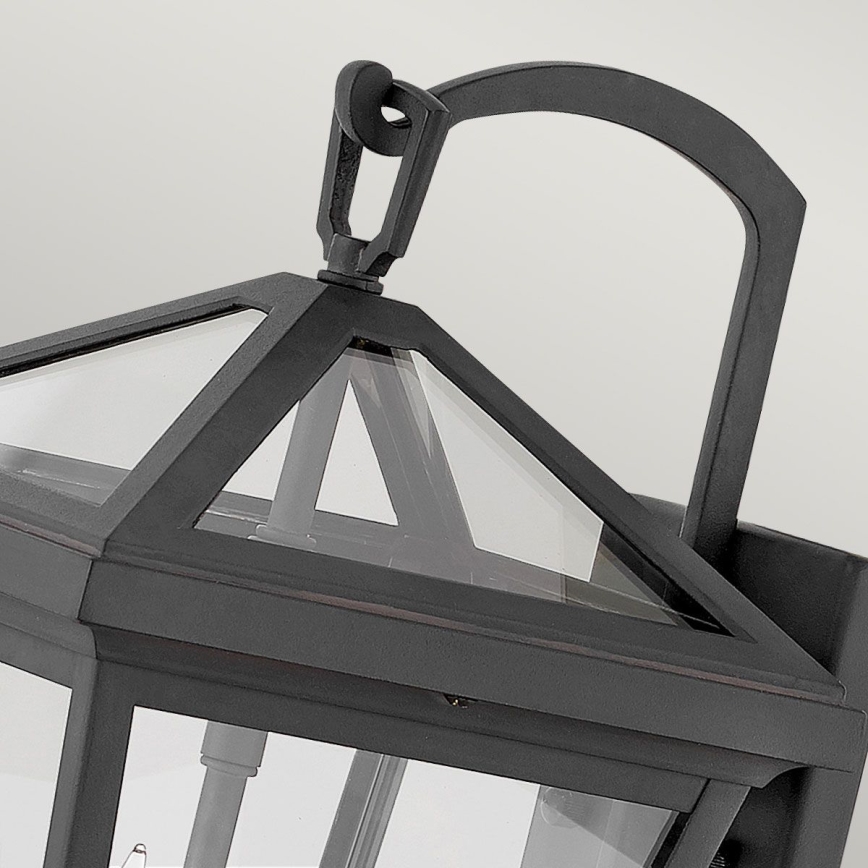 Quintiesse - Lauko sieninis šviestuvas ALFORD S 2xE14/40W/230V IP44 juodas