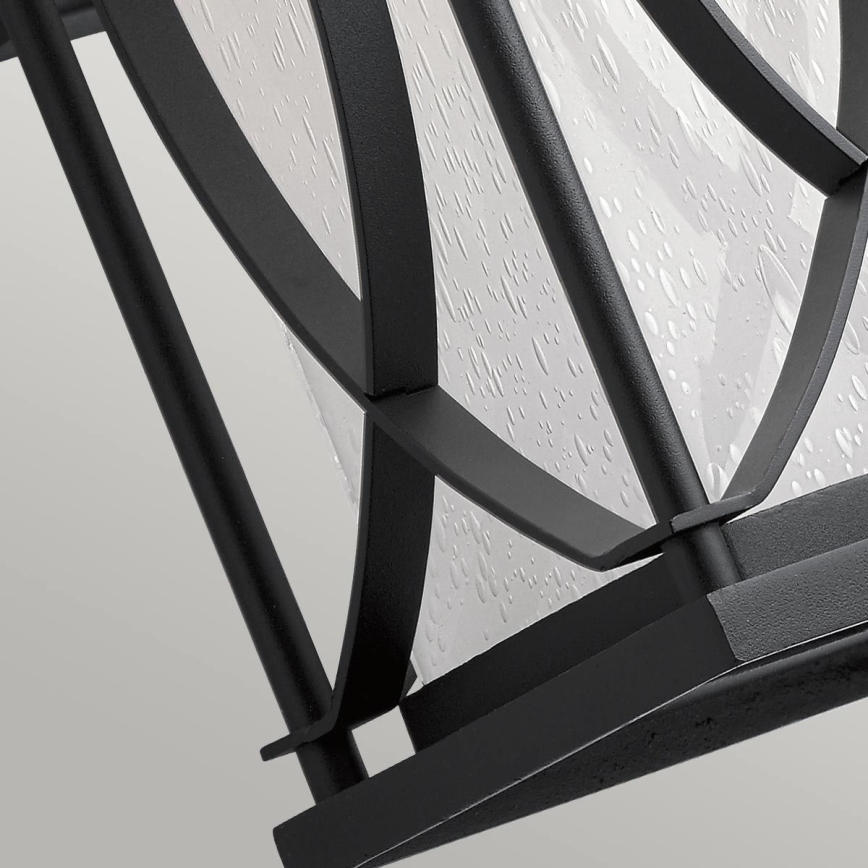 Quintiesse - Lauko sieninis šviestuvas ASHBERN M 1xE27/60W/230V IP44 juodas