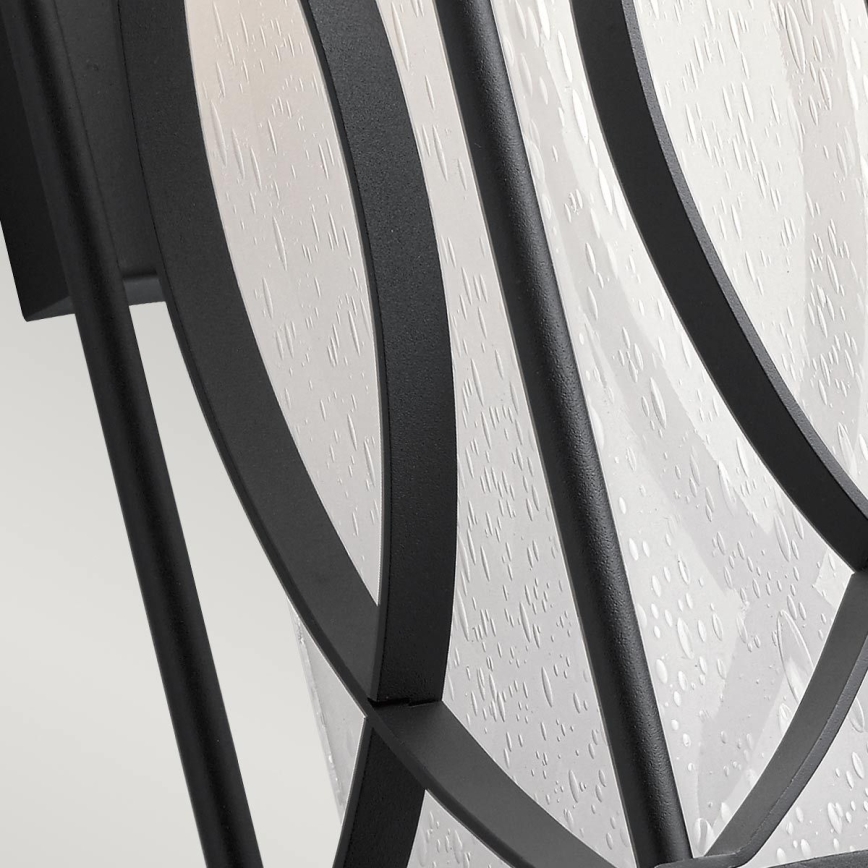 Quintiesse - Lauko sieninis šviestuvas ASHBERN M 1xE27/60W/230V IP44 juodas