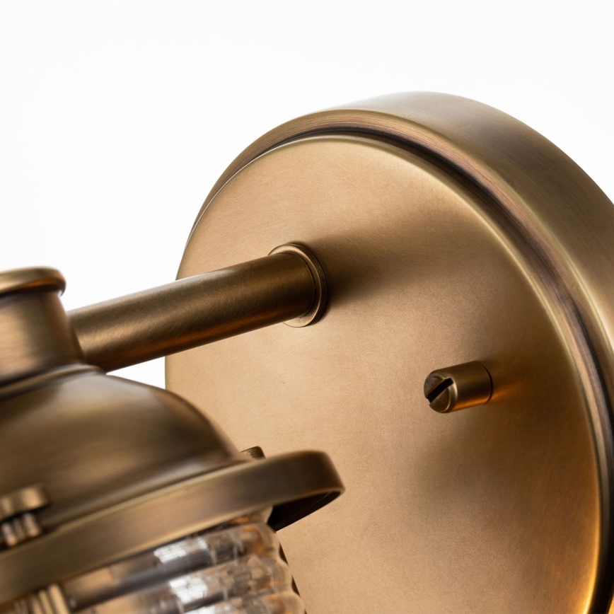 Quintiesse - Lauko sieninis šviestuvas ASHLAND BAY 1xE27/60W/230V IP44 bronzinė