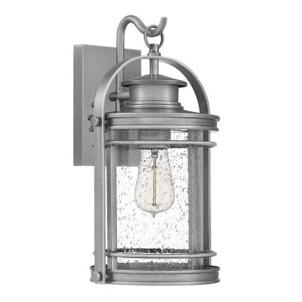 Quintiesse - Lauko sieninis šviestuvas BOOKER M 1xE27/60W/230V IP44 matinis chromas