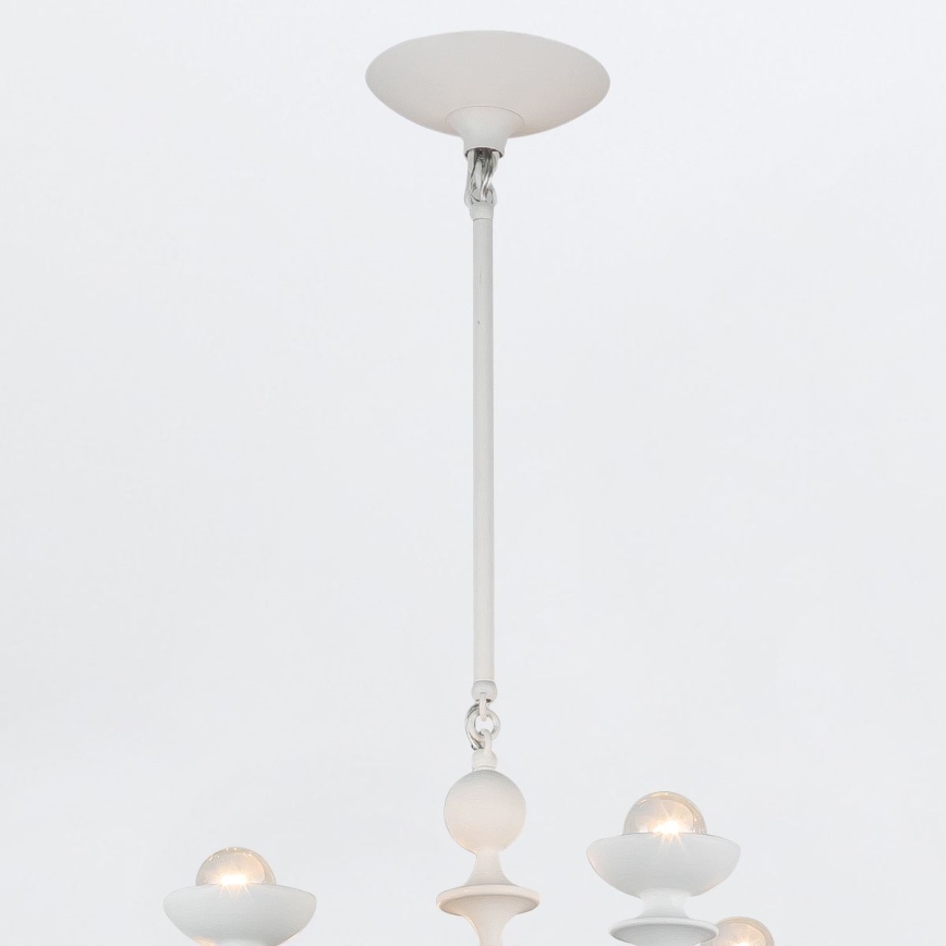 Quintiesse - Pakabinamas šviestuvas ant stiebo CADENCE 18xE14/40W/230V baltas