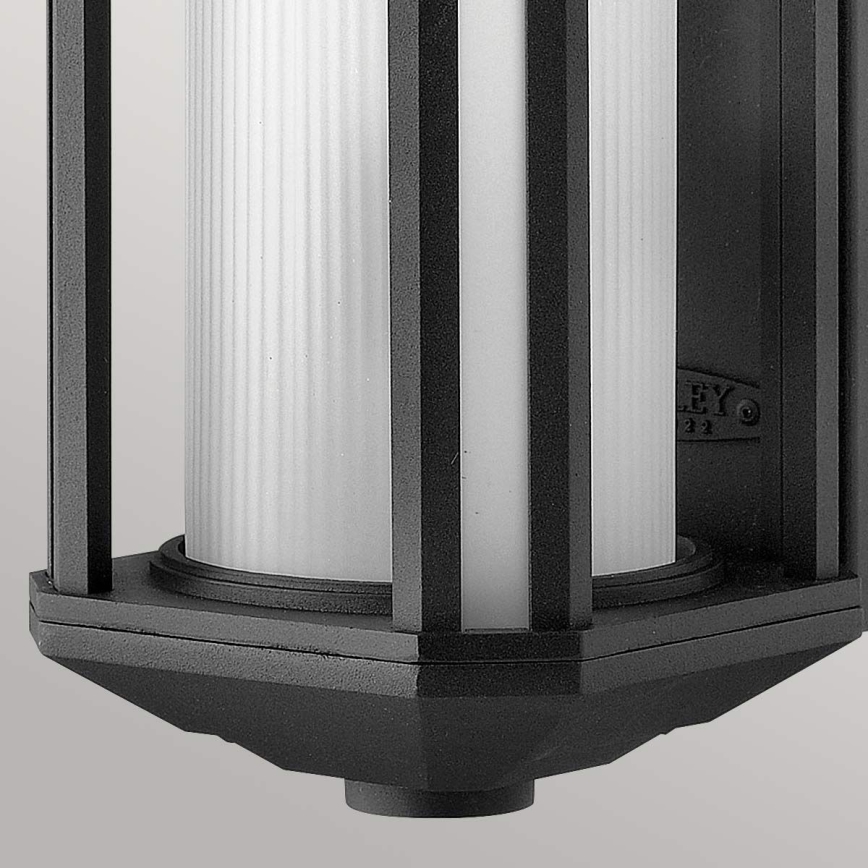 Quintiesse - Lauko sieninis šviestuvas CASTELLE M 1xE27/60W/230V IP44 juodas
