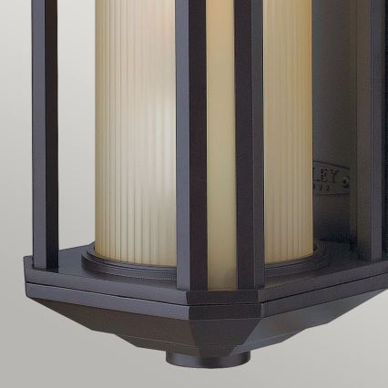 Quintiesse - Lauko sieninis šviestuvas CASTELLE M 1xE27/60W/230V IP44 juodas