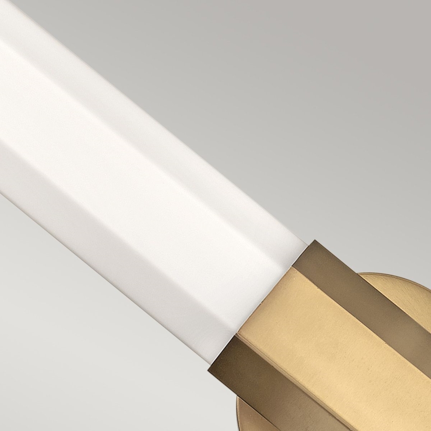 Quintiesse - LED sieninis vonios šviestuvas FACET 2xLED/12W/230V IP44 auksinis