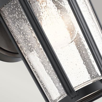 Quintiesse - Lauko sieninis šviestuvas FAIRFIELD M 1xE27/60W/230V IP44 juodas