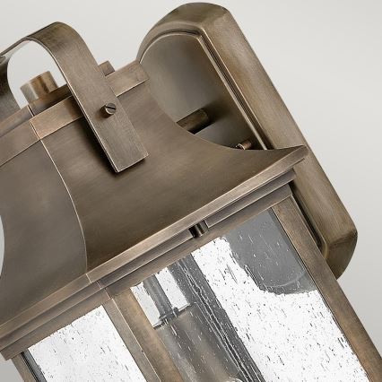 Quintiesse - Lauko sieninis šviestuvas GRANT M 1xE27/60W/230V IP44 bronzinis